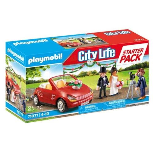 Playmobil City Life 71077 starter pack de boda con 85 piezas