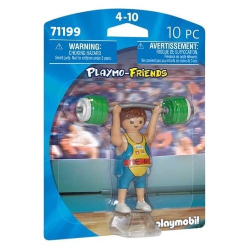 Playmobil Playmo-friends 71199 levantador de pesas con 10 piezas