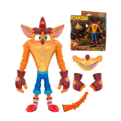 Crash Bandicoot figura articulada de 15 cm con accesorios 6324 2152