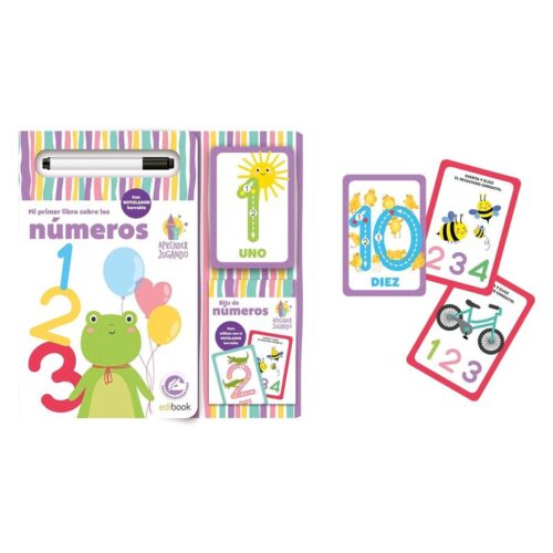 Aprende jugando Mi primer libro sobre los números EDI0141-2