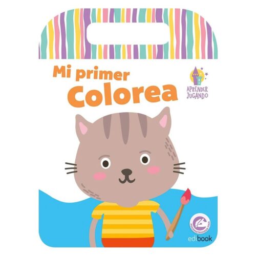 Libro infantil educativo mi primer colorea de aprendizaje EDI0144-2