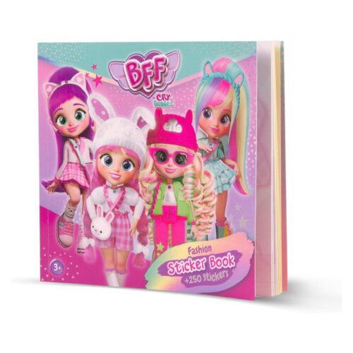 BFF bebés llorones cuaderno de stickers con diseños fashion 916722