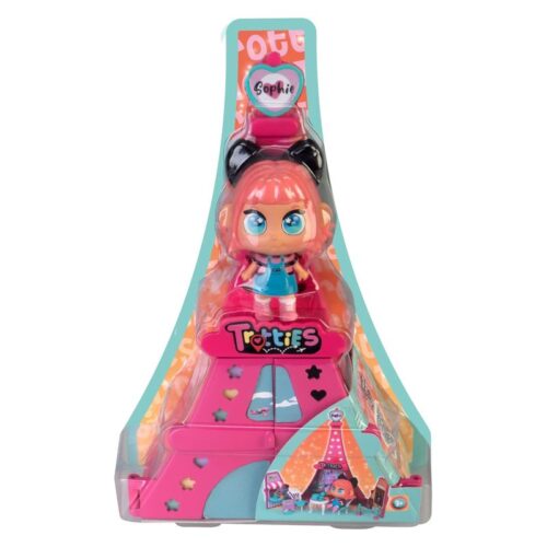 Trotties mini sophie paris con torre eiffel rosa pequeña TFT07000