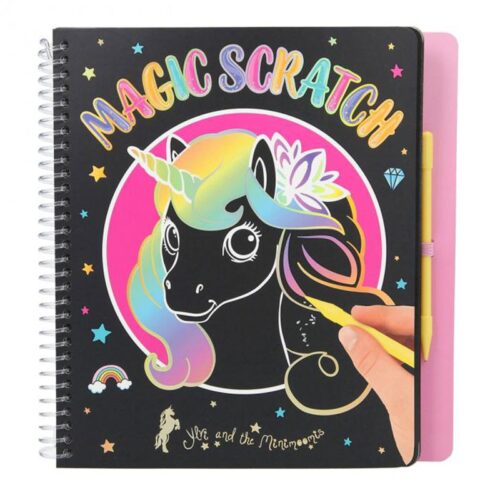 Cuaderno Magic Scratch de Ylvi y los Minimoomis Depesche