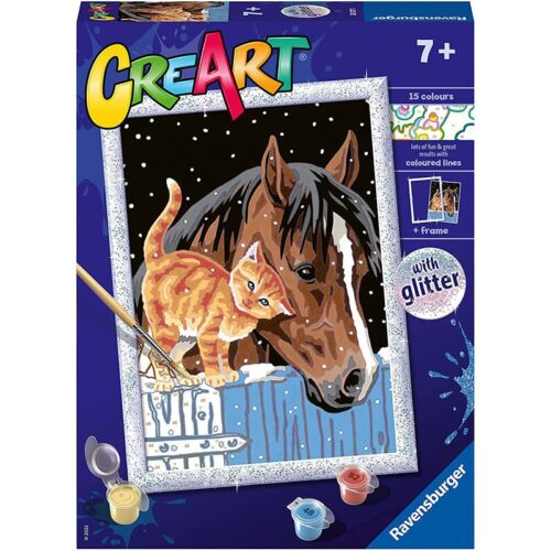 CreArt juego de manualidades Amigos insólitos creativo con pinturas