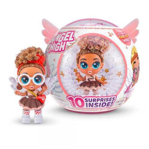 Bola Angel High muñeca Coco-Love con pelo rizado y 10 sorpresas