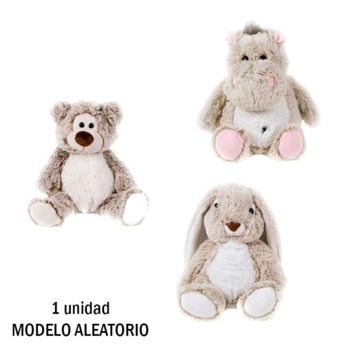 Peluches de animales con cuerpo suave de 25 cm en modelos surtidos