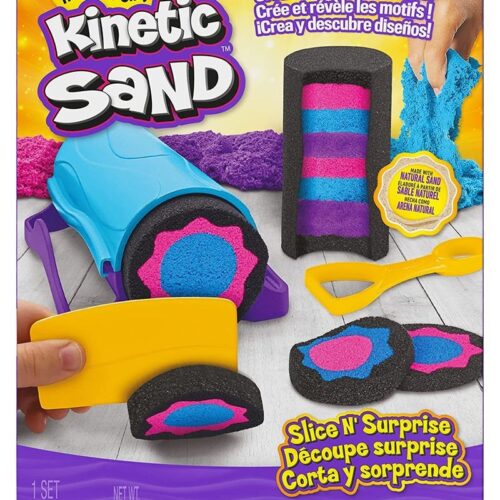 Kinetic Sand arena mágica kit de manualidades corta y sorprende