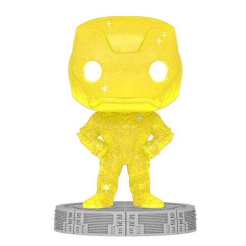 Funko POP! Arts Series 47 Iron Man Amarillo de Marvel Infinity Saga