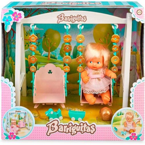 Barriguitas Muñeca con columpio doble de FAMOSA