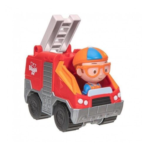 Figura Blippi modelo camión de bomberos clásico BLP0002-BO