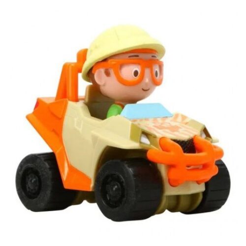 Blippi figura con mini buggy 4×4 safari de 8 cm de Toy Partner