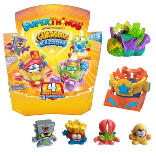 Blíster 3 Naranja con Kazoom Jets y muñecos Superzings de la Serie 9