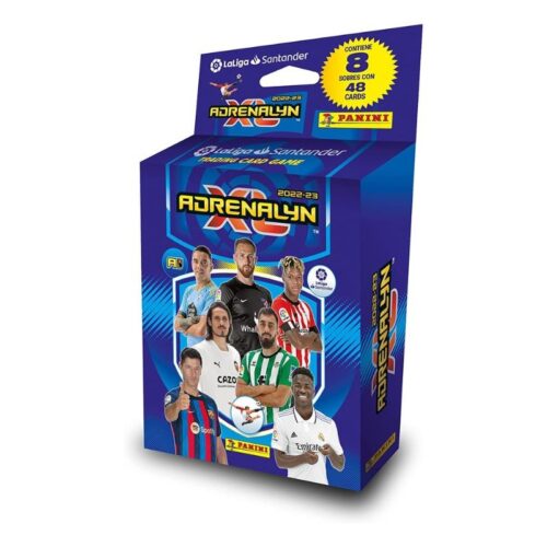 Blister 8 sobres de 48 cartas Adrenalyn LaLiga Santander 2023 Panini