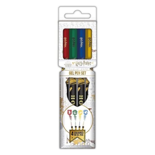 Set de bolígrafos Harry Potter de gel con cuatro colores disponibles
