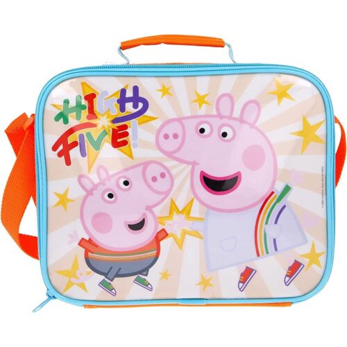 Bolsa térmica de Peppa Pig con asa y correa High Five de Stor 41256