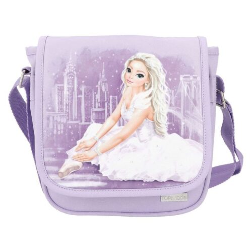 Bolso bandolera morado de Top Model Ballet con correa ajustable 12251