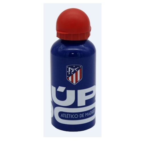 Botella cantimplora azul de aluminio del Atletico de Madrid de 400 ml