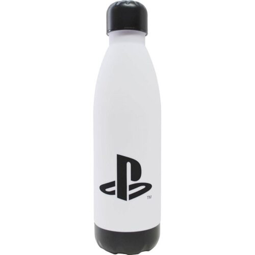 Botella cantimplora de plástico Playstation con tacto suave de 650 ml