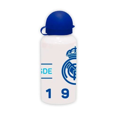 Botella cantimplora de aluminio del Real Madrid con tapón de 400 ml