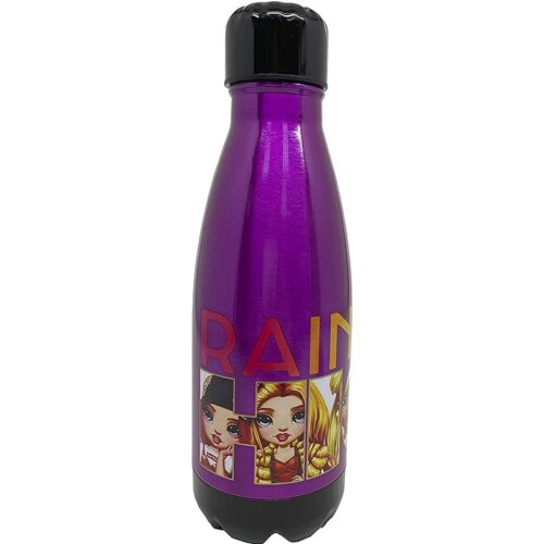 Botella de acero inoxidable de Rainbow High morada con 550 ml