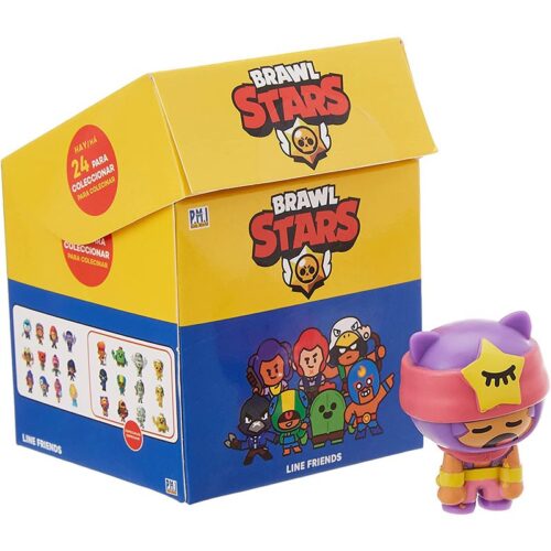 Brawl Stars caja sorpresa con 1 mini figura de personaje de 4 cm