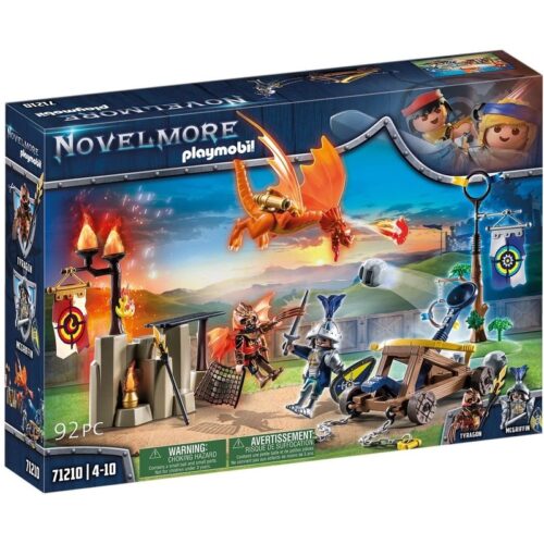 Playmobil 71210 Novelmore contra Burnham Raiders zona de batalla