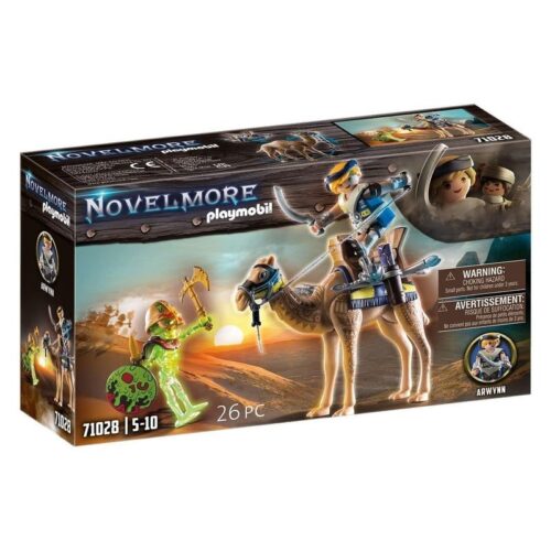 Set búsqueda de Arwynn con camello y figura Playmobil Novelmore 71028