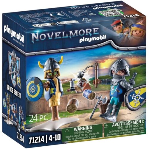 Playmobil 71214 Novelmore Caballero con maniquí de entrenamiento