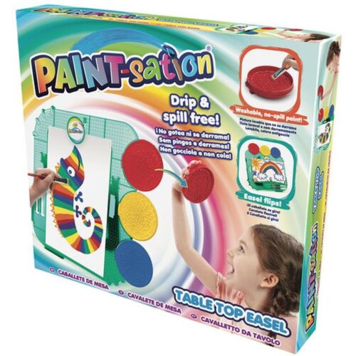 Caballete de mesa Paint-sation modelo anti goteo y derrame
