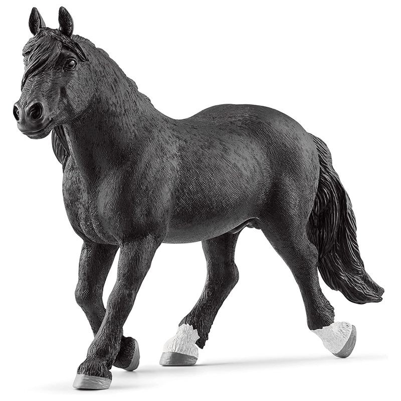 Figura caballos tiro típicos de raza Noriker austriaco Schleich 13958