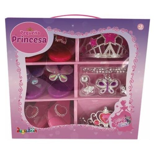 Caja completa de 13 piezas pequeña princesa con accesorios 22-417