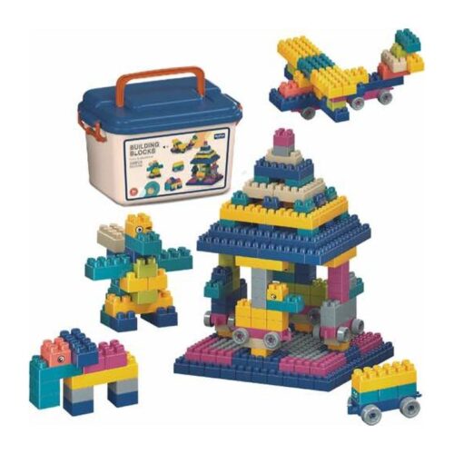 Cajón de bloques de construcción multicolor Building Blocks 22-403
