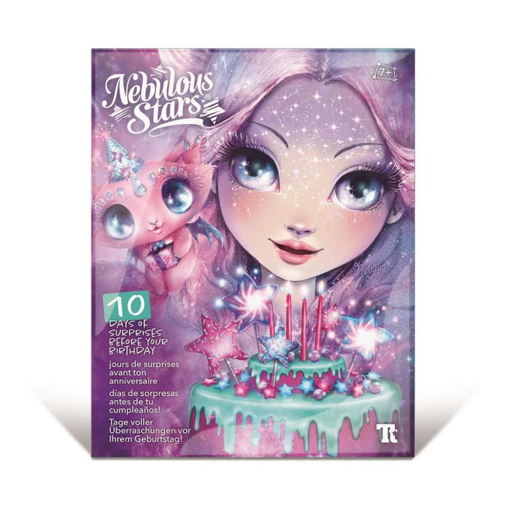 Calendario cuenta atras de cumpleaños de Nebulous Stars
