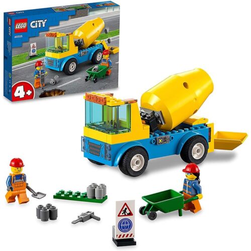 Lego City Set Camión Hormigonera con 2 mini figuras de obreros 60325