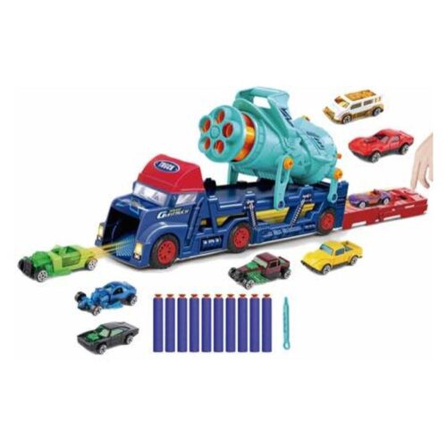 Camión de mini vehículos con lanzador de dardos 22-421