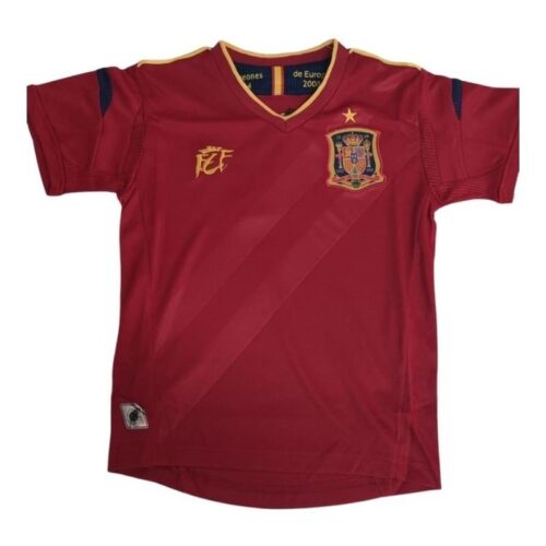 Camiseta oficial de España con dorsal de David Villa talla 4 años