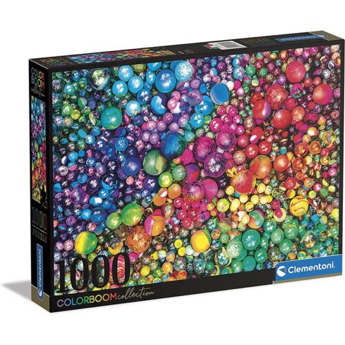 Puzzle 1000 piezas con canicas de colores de la colección ColorBoom
