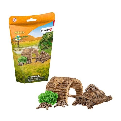 Casa de Madera para Tortugas Schleich Wild Life 42506