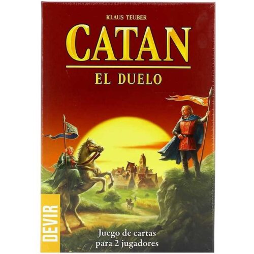 Catan El Duelo Juego de Mesa de cartas para dos jugadores de Devir
