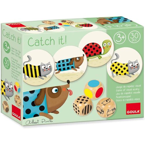 Catch it! color verde Juego Educativo 53446 GOULA