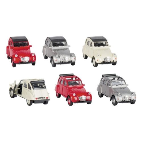 Mítico Citroen 2CV varios colores Mini coches metálicos modelo surtido