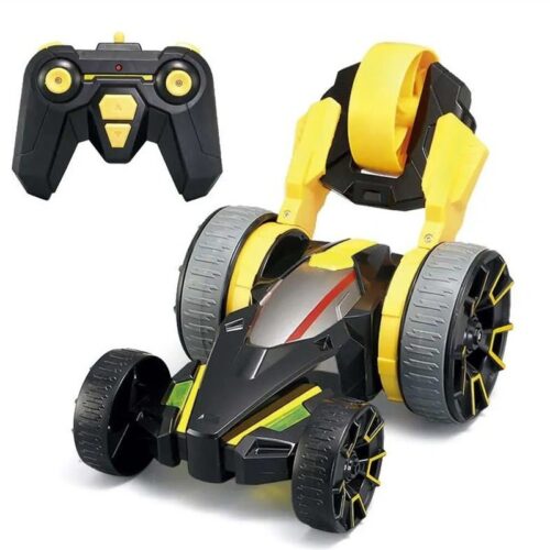 Coche Radio Control de 5 ruedas para realizar piruetas y acrobacias
