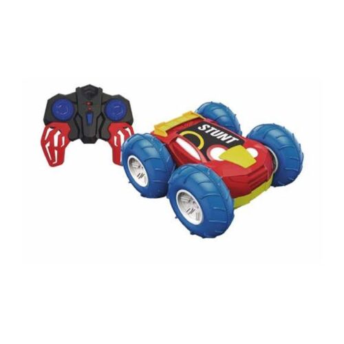 Coche a radio control Stunt multicolor de ruedas gigantes 22-373