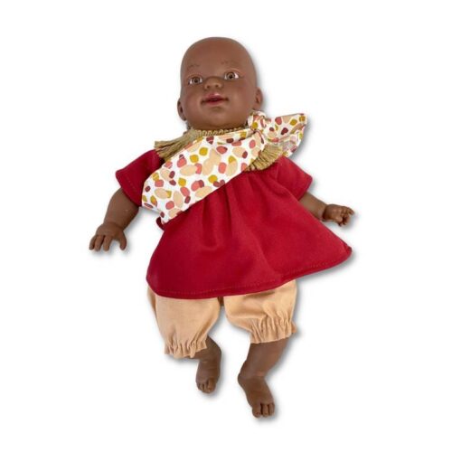 Muñeca Coco Maha con vestido y pañuelo modelos surtidos Nines 714