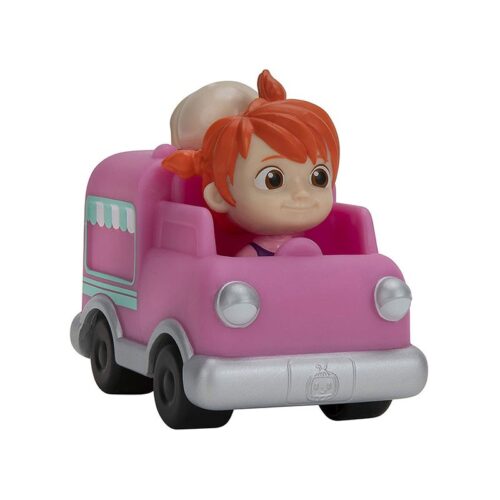 Cocomelon Vehículo Helados Rosa de Yoyo. Bandai WT80111