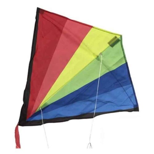 Cometa de juguete con forma de diamante 56 centímetros multicolor