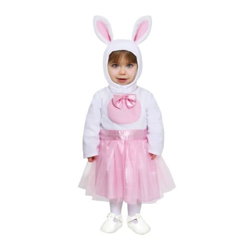 Disfraz infantil conejito rosa bebé con tutú talla 12-18 meses 76024