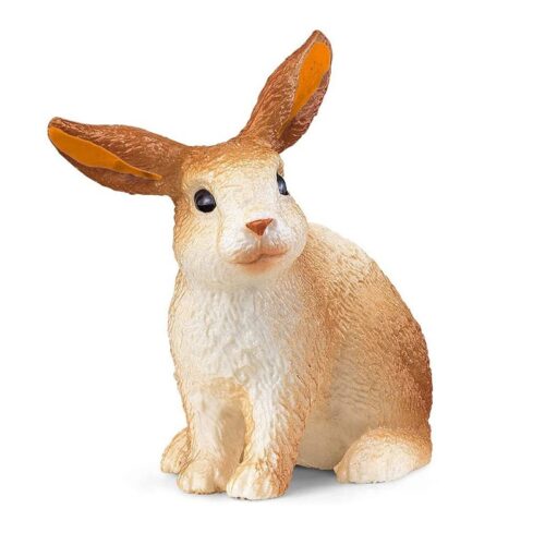 Figura Conejo de pascua Happy Harry orejas naranjas de Schleich 72187