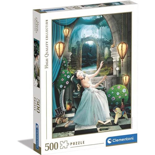 Puzzle 500 piezas de coppelia con fantasía de Clementoni 35128 de HQC